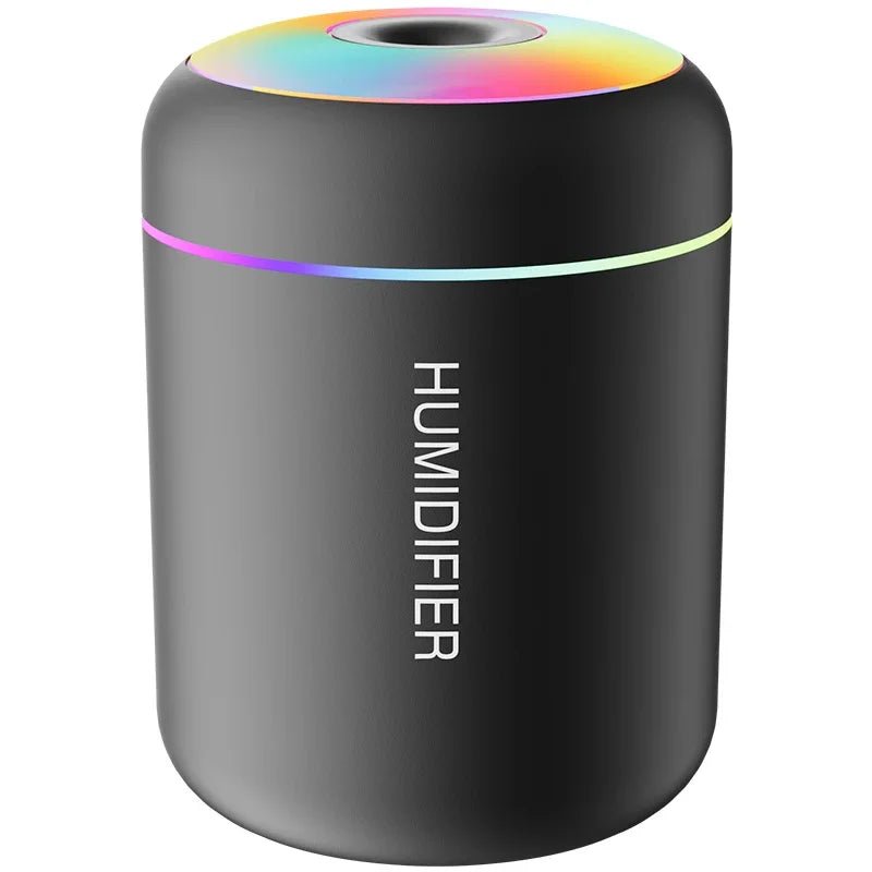 180ML Mini Air Humidifier USB Electric Aroma Diffuser Essential Oil Purifier Aromatherapy Mist Maker Lights For Car Home Bedroom - Ode
