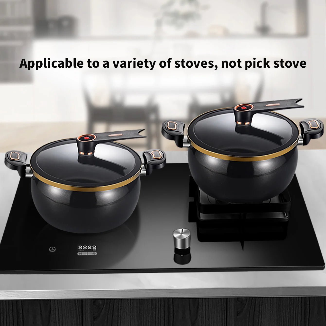 7L Large Capacity, 26cm, Suitable for Home Use, Multi-Functional Non-Stick Pot for Stewing and Cooking Soup - Ode