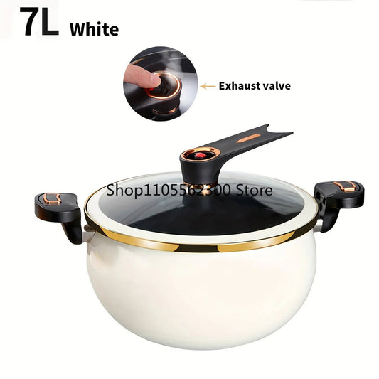 7L Large Capacity, 26cm, Suitable for Home Use, Multi-Functional Non-Stick Pot for Stewing and Cooking Soup - Ode