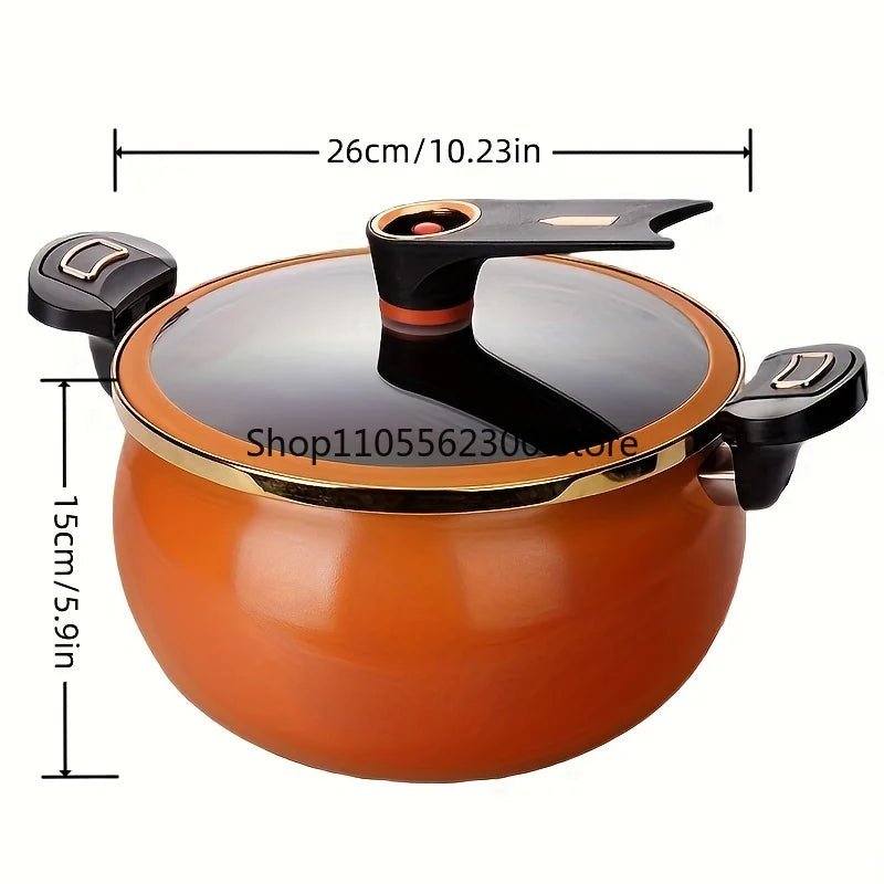 7L Large Capacity, 26cm, Suitable for Home Use, Multi-Functional Non-Stick Pot for Stewing and Cooking Soup - Ode
