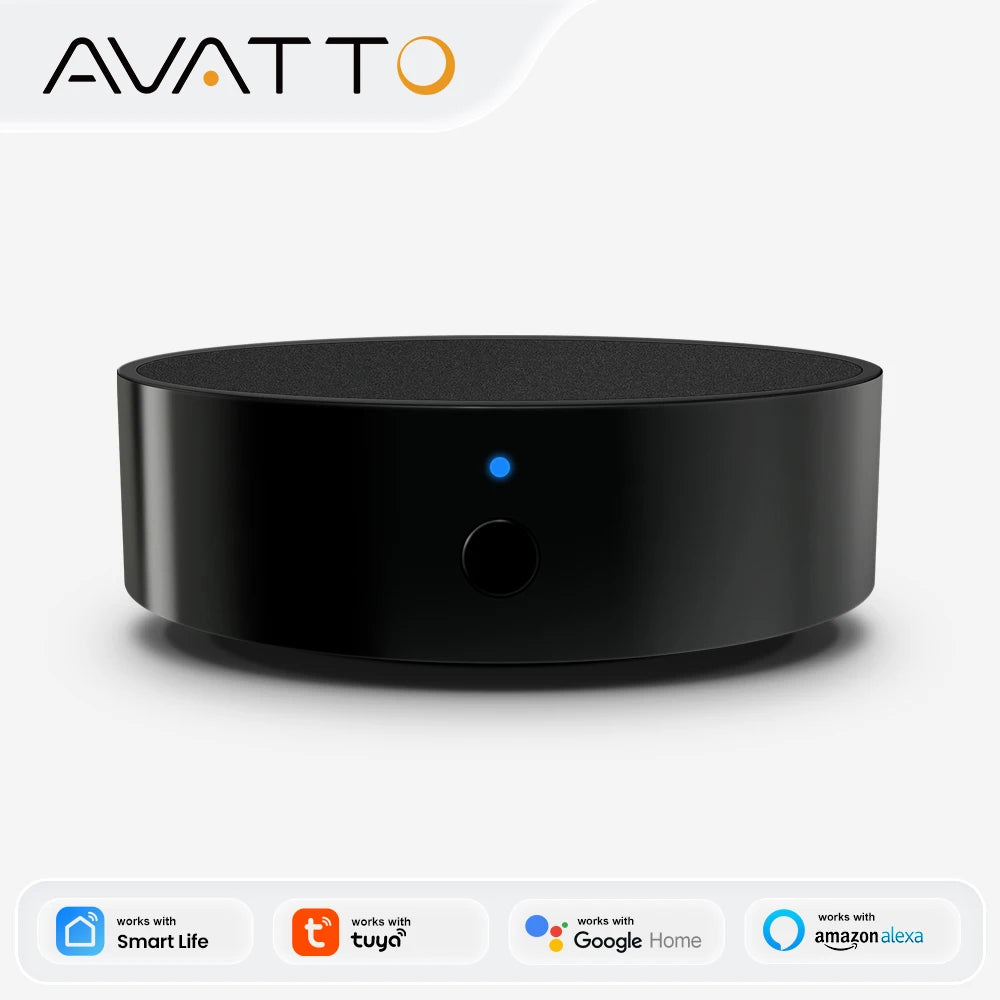 AVATTO Tuya WiFi IR Remote Control Smart Home Infrared Controller for Air Conditioner ALL TV LG TV Support Alexa Google Home