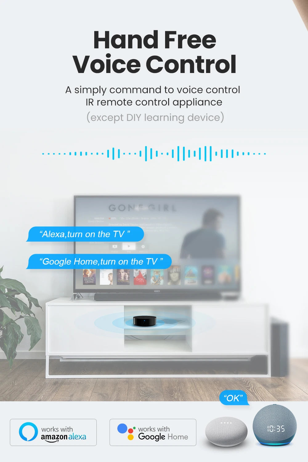 AVATTO Tuya WiFi IR Remote Control Smart Home Infrared Controller for Air Conditioner ALL TV LG TV Support Alexa Google Home