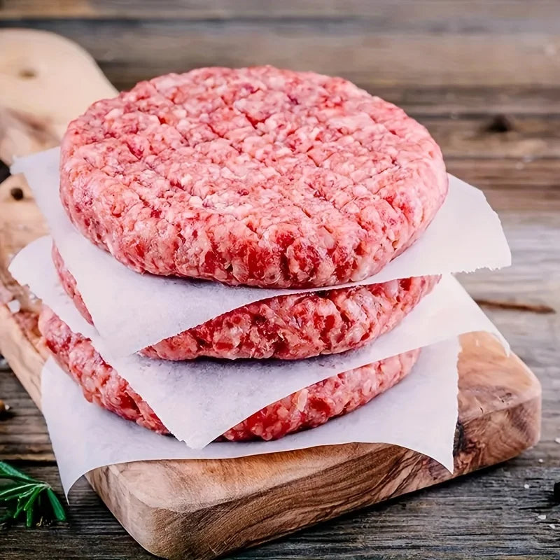 100 Thick and Non-stick Baking Paper, Suitable for Storing Hamburgers, Cookies, and Food - Essential for Kitchen Baking