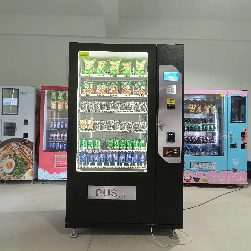Commercial Food and Drink Vending Machine with Wide Product Selection and Durable Cabinet Innovative Customized - Ode