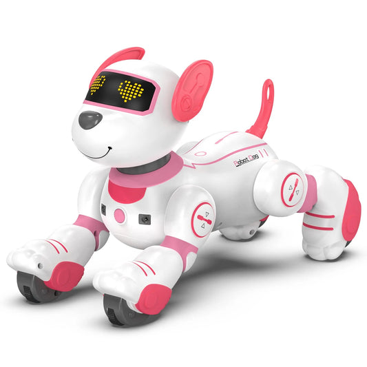 Intelligent Robot Dog Remote Control Electronic Sing Dance Follow Smart Interactive Stunt Music Toy Programmable Puppy Kid Gift - Ode