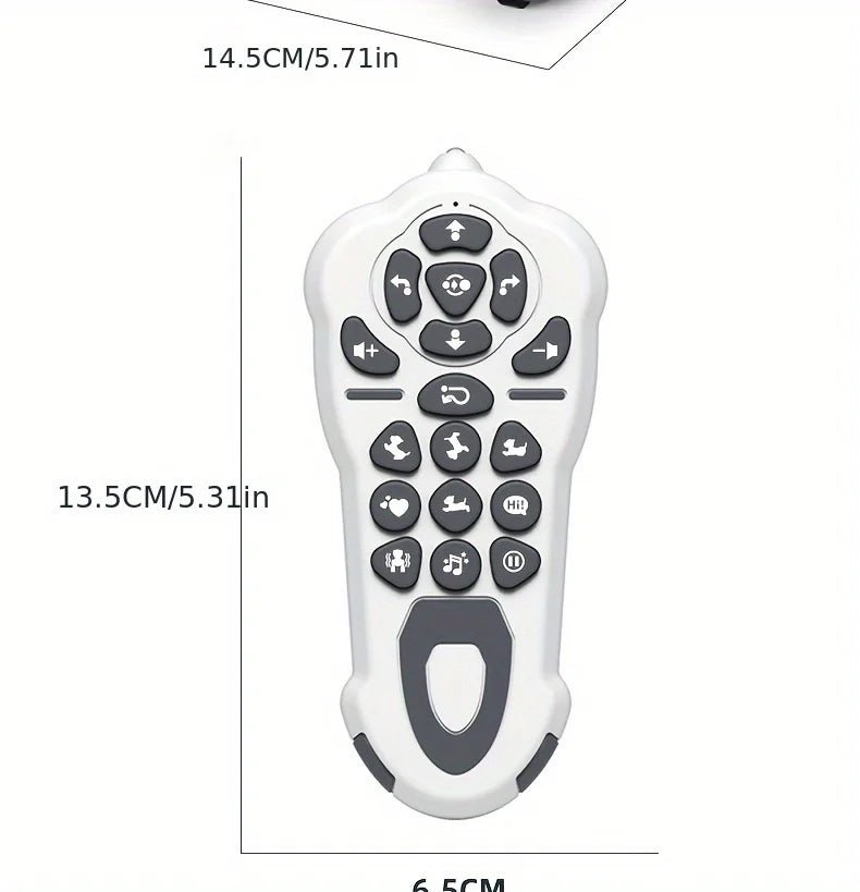 Intelligent Robot Dog Remote Control Electronic Sing Dance Follow Smart Interactive Stunt Music Toy Programmable Puppy Kid Gift - Ode