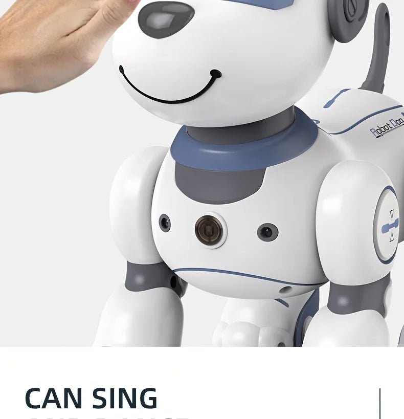 Intelligent Robot Dog Remote Control Electronic Sing Dance Follow Smart Interactive Stunt Music Toy Programmable Puppy Kid Gift - Ode