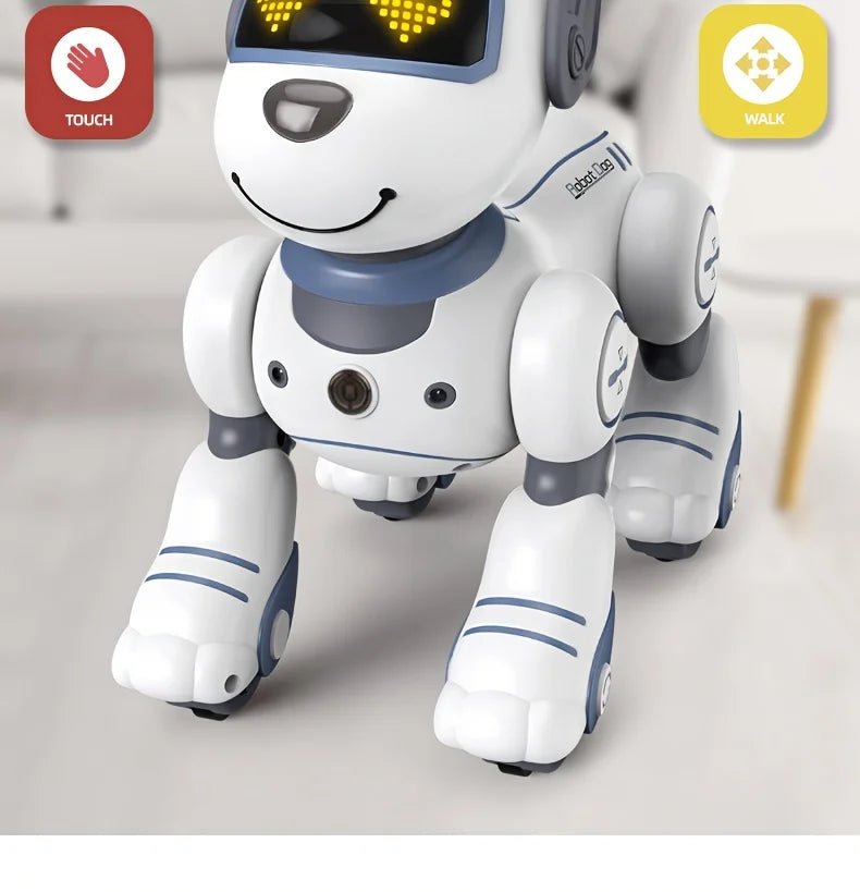 Intelligent Robot Dog Remote Control Electronic Sing Dance Follow Smart Interactive Stunt Music Toy Programmable Puppy Kid Gift - Ode