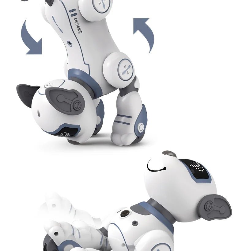 Intelligent Robot Dog Remote Control Electronic Sing Dance Follow Smart Interactive Stunt Music Toy Programmable Puppy Kid Gift - Ode