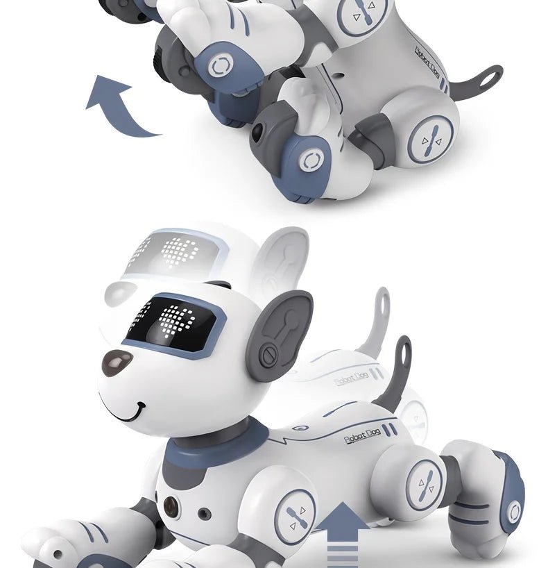 Intelligent Robot Dog Remote Control Electronic Sing Dance Follow Smart Interactive Stunt Music Toy Programmable Puppy Kid Gift - Ode