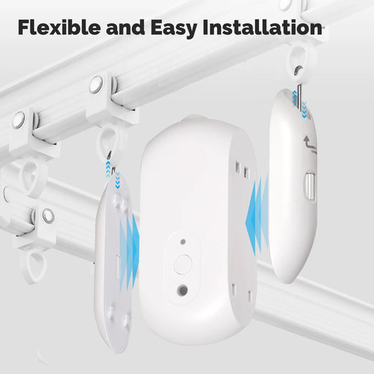 Tuya ZigBee Smart Electric Curtain Robot Timing Auto Opener Closer Light Sensor App Remote Control Support Alexa GoogleHome - Ode